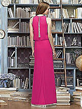 Rear View Thumbnail - Think Pink & Blush Lela Rose Bridesmaid Style LR225