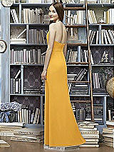 Rear View Thumbnail - NYC Yellow Lela Rose Bridesmaid Style LR227