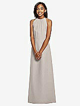 Front View Thumbnail - Taupe Dessy Collection Junior Bridesmaid JR530