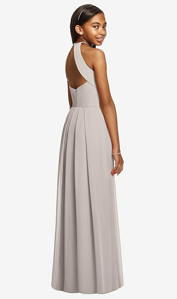 Back View - Taupe Dessy Collection Junior Bridesmaid JR530