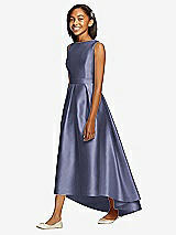 Front View Thumbnail - French Blue Dessy Collection Junior Bridesmaid JR534