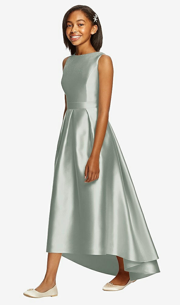 Front View - Willow Green Dessy Collection Junior Bridesmaid JR534