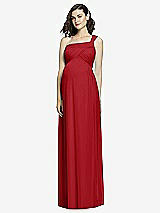 Front View Thumbnail - Garnet Alfred Sung Maternity Dress Style M427
