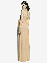 Rear View Thumbnail - Golden Alfred Sung Maternity Dress Style M427