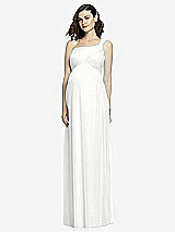 Front View Thumbnail - White Alfred Sung Maternity Dress Style M427