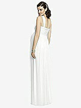 Rear View Thumbnail - White Alfred Sung Maternity Dress Style M427