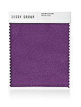 Front View Thumbnail - Aubergine Organdy Fabric Swatch