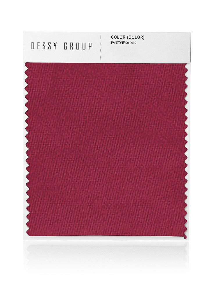 Front View - Claret Organdy Fabric Swatch