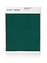 Front View Thumbnail - Hunter Green Organdy Fabric Swatch