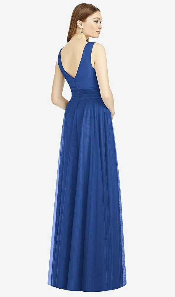 Back View - Classic Blue Studio Design Bridesmaid Dress 4503
