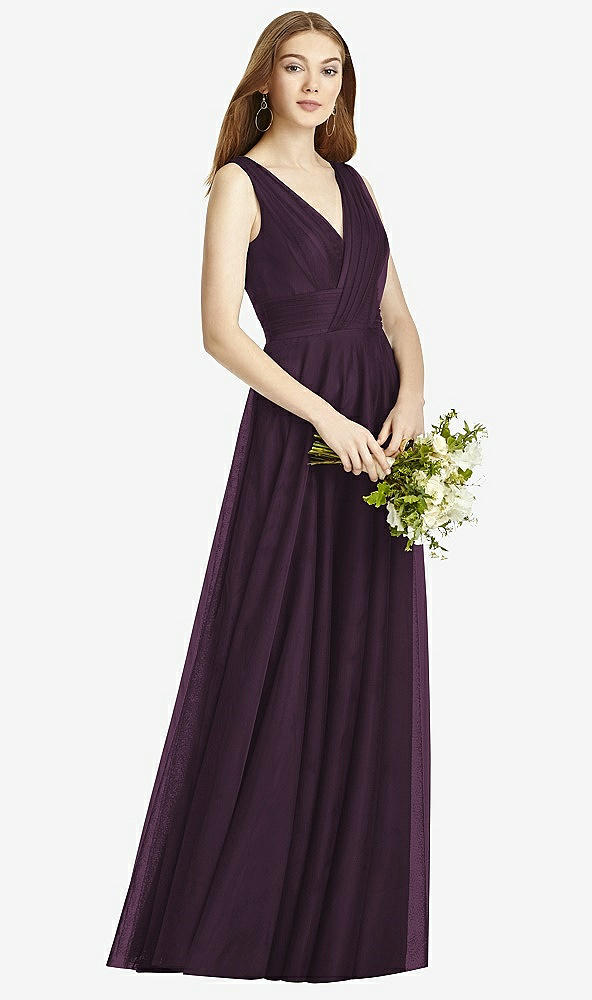 Front View - Aubergine Studio Design Bridesmaid Dress 4503