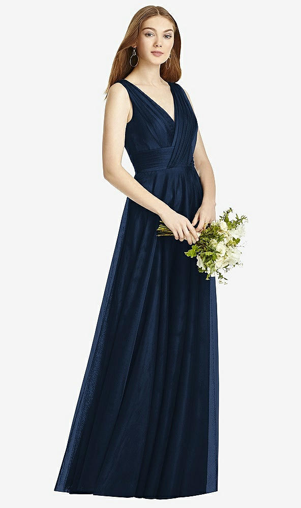 Front View - Midnight Navy Studio Design Bridesmaid Dress 4503