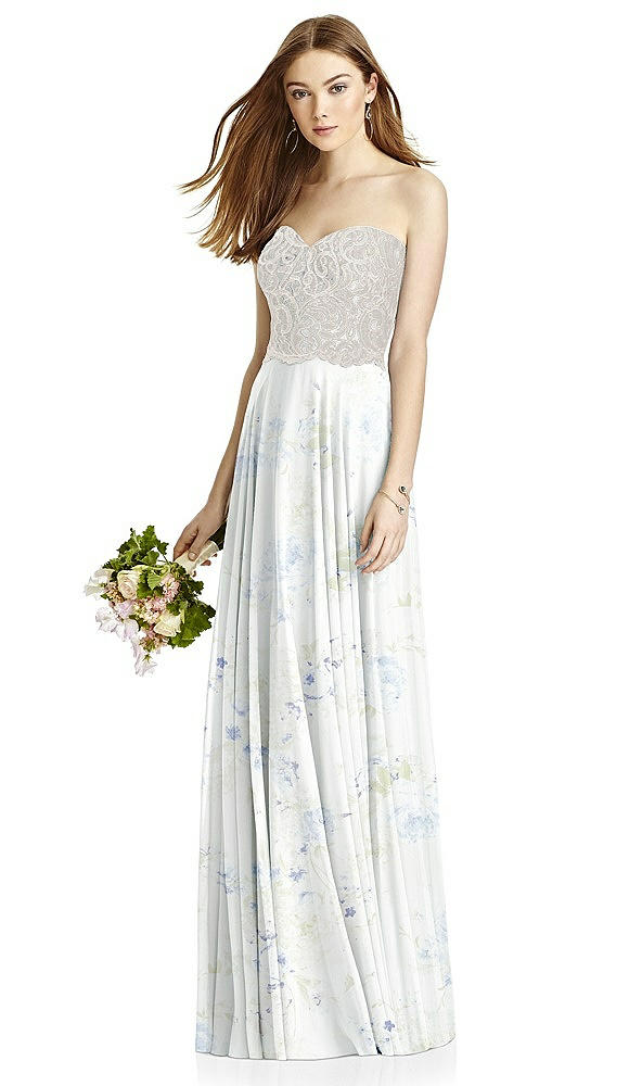 Front View - Bleu Garden & Oyster Studio Design Bridesmaid Dress 4504