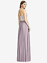 Rear View Thumbnail - Lilac Dusk & Oyster Studio Design Bridesmaid Dress 4504