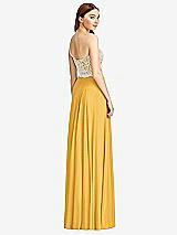 Rear View Thumbnail - NYC Yellow & Oyster Studio Design Bridesmaid Dress 4504