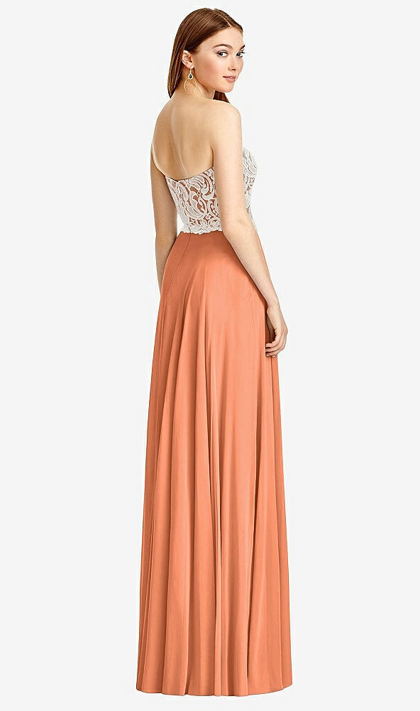Back View - Sweet Melon & Oyster Studio Design Bridesmaid Dress 4504