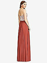 Rear View Thumbnail - Amber Sunset & Oyster Studio Design Bridesmaid Dress 4504