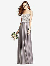 Front View Thumbnail - Cashmere Gray & Oyster Studio Design Bridesmaid Dress 4504