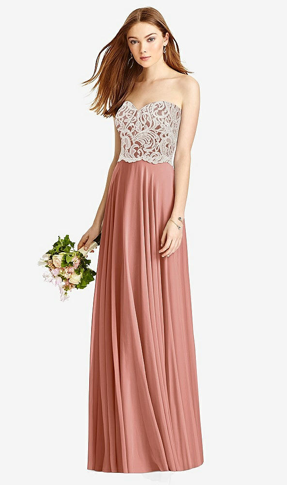 Front View - Desert Rose & Oyster Studio Design Bridesmaid Dress 4504