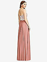 Rear View Thumbnail - Desert Rose & Oyster Studio Design Bridesmaid Dress 4504