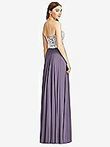 Rear View Thumbnail - Lavender & Oyster Studio Design Bridesmaid Dress 4504