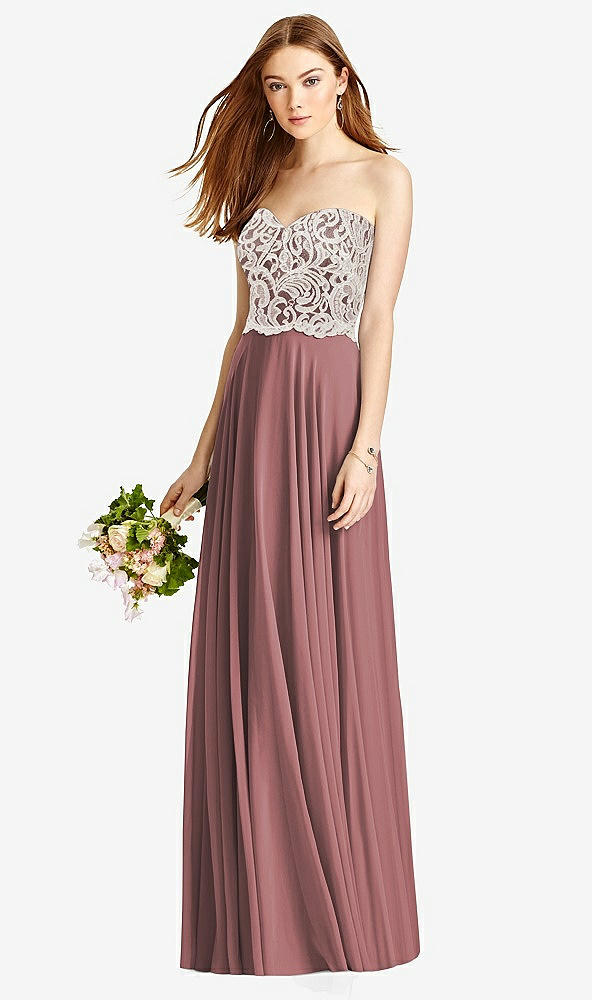 Front View - Rosewood & Oyster Studio Design Bridesmaid Dress 4504