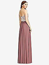 Rear View Thumbnail - Rosewood & Oyster Studio Design Bridesmaid Dress 4504