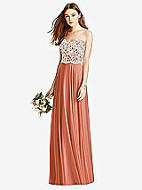 Front View Thumbnail - Terracotta Copper & Oyster Studio Design Bridesmaid Dress 4504