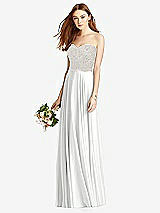 Front View Thumbnail - White & Oyster Studio Design Bridesmaid Dress 4504