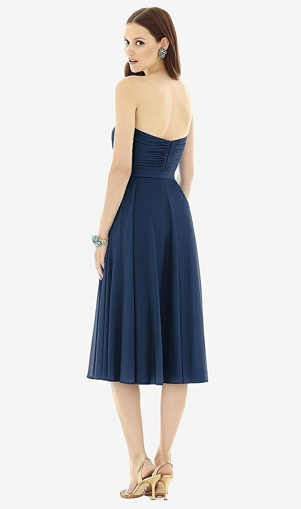 Back View - Midnight Navy Alfred Sung Style D726