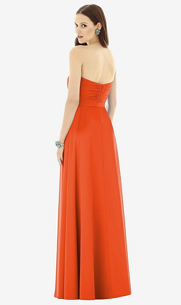 Back View - Tangerine Tango Alfred Sung Style D727
