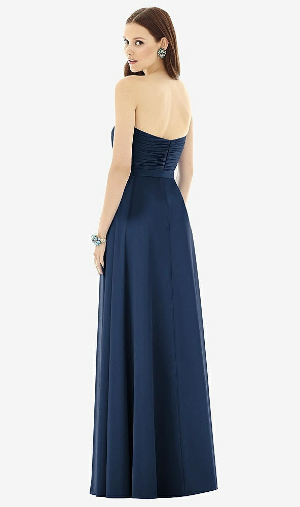 Back View - Midnight Navy Alfred Sung Style D727