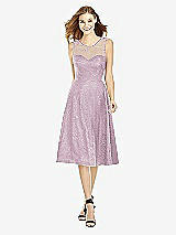 Front View Thumbnail - Suede Rose After Six Bridesmaid Dress 6750