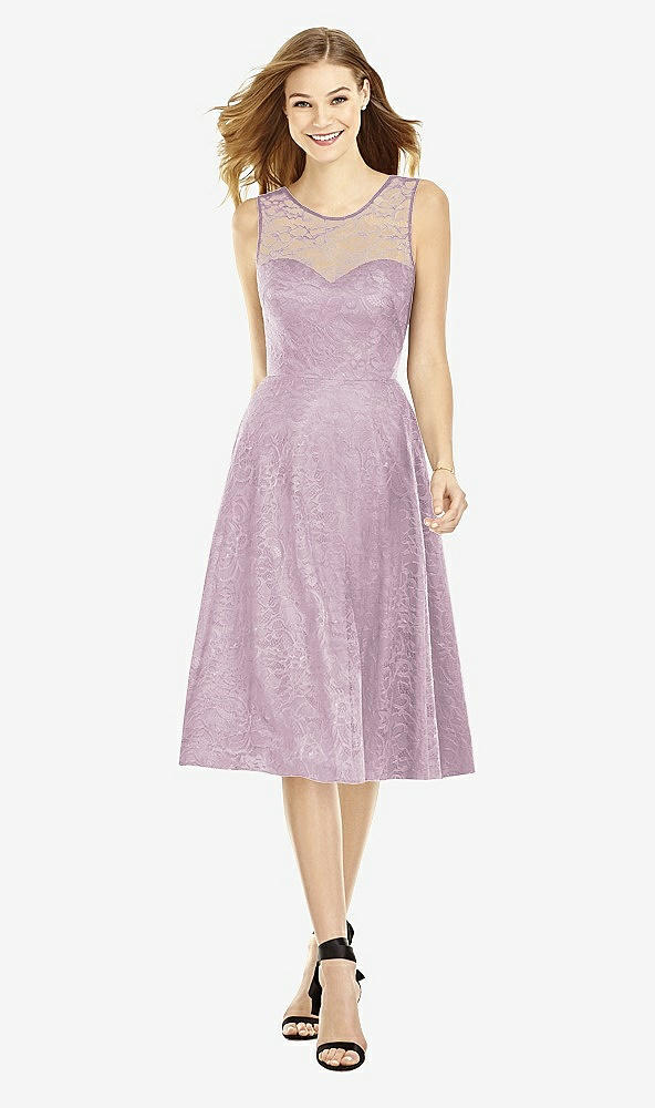 Front View - Suede Rose After Six Bridesmaid Dress 6750