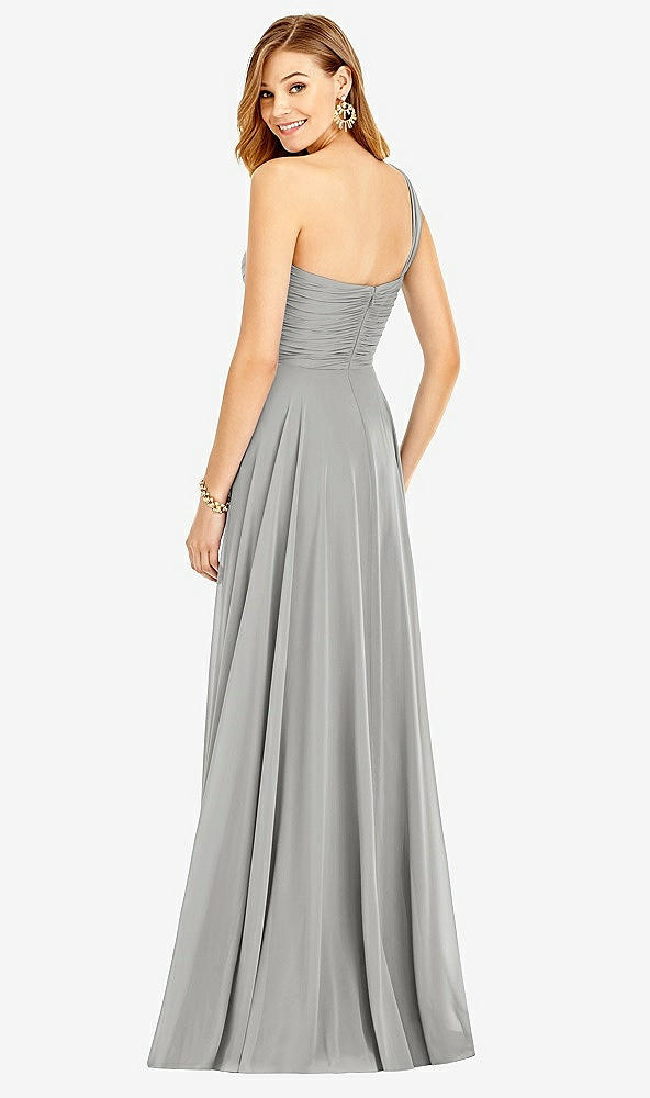 Back View - Chelsea Gray After Six Bridesmaid Dress 6751