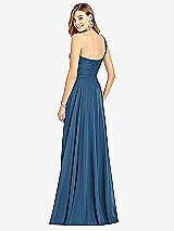 Rear View Thumbnail - Dusk Blue After Six Bridesmaid Dress 6751