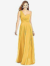 Front View Thumbnail - NYC Yellow After Six Bridesmaid Dress 6751