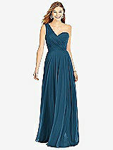 Front View Thumbnail - Atlantic Blue After Six Bridesmaid Dress 6751