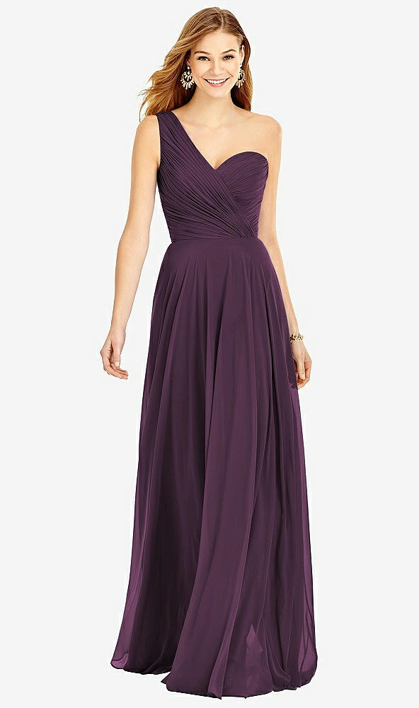 Front View - Aubergine After Six Bridesmaid Dress 6751