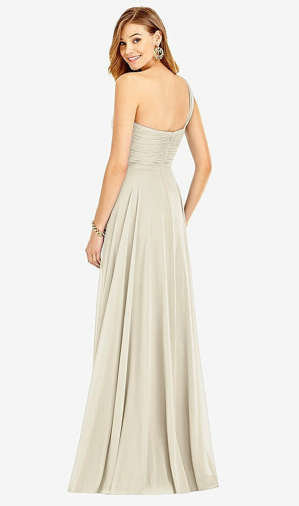 Back View - Champagne After Six Bridesmaid Dress 6751