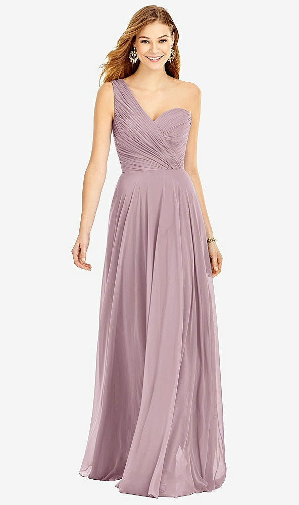 Front View - Dusty Rose After Six Bridesmaid Dress 6751