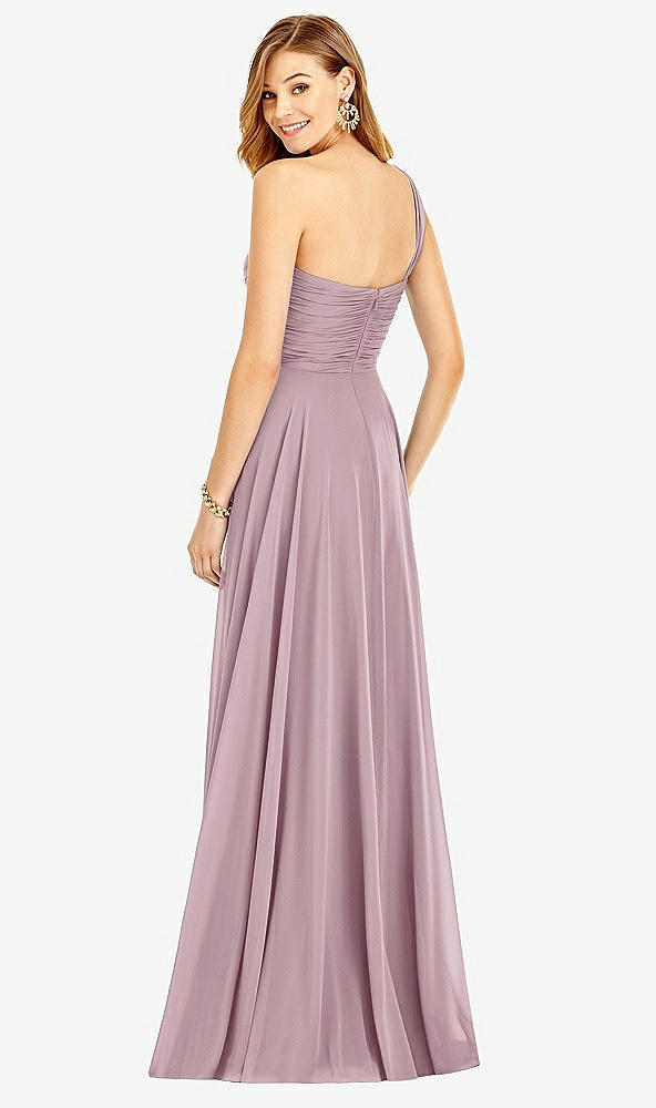 Back View - Dusty Rose After Six Bridesmaid Dress 6751