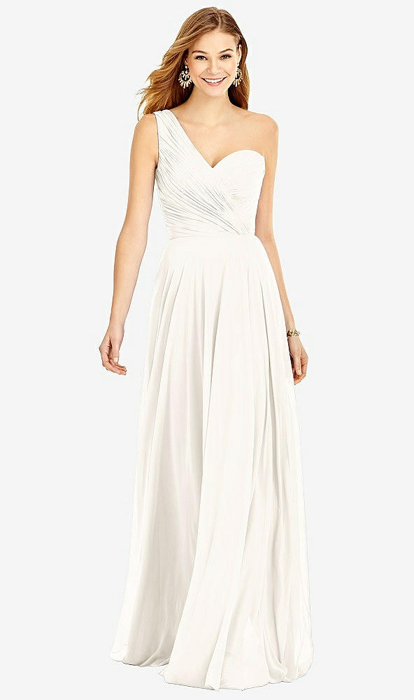 Front View - Ivory After Six Bridesmaid Dress 6751