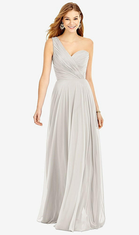 Front View - Oyster After Six Bridesmaid Dress 6751