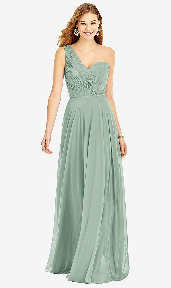 Front View - Seagrass After Six Bridesmaid Dress 6751