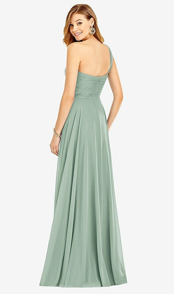 Back View - Seagrass After Six Bridesmaid Dress 6751