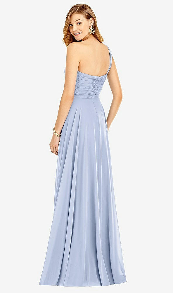 Back View - Sky Blue After Six Bridesmaid Dress 6751