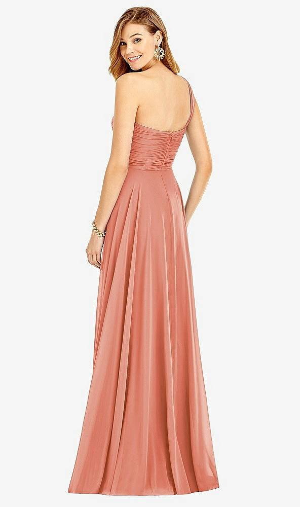 Back View - Terracotta Copper After Six Bridesmaid Dress 6751