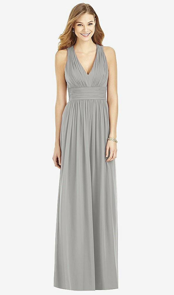 Front View - Chelsea Gray After Six Bridesmaid Dress 6752