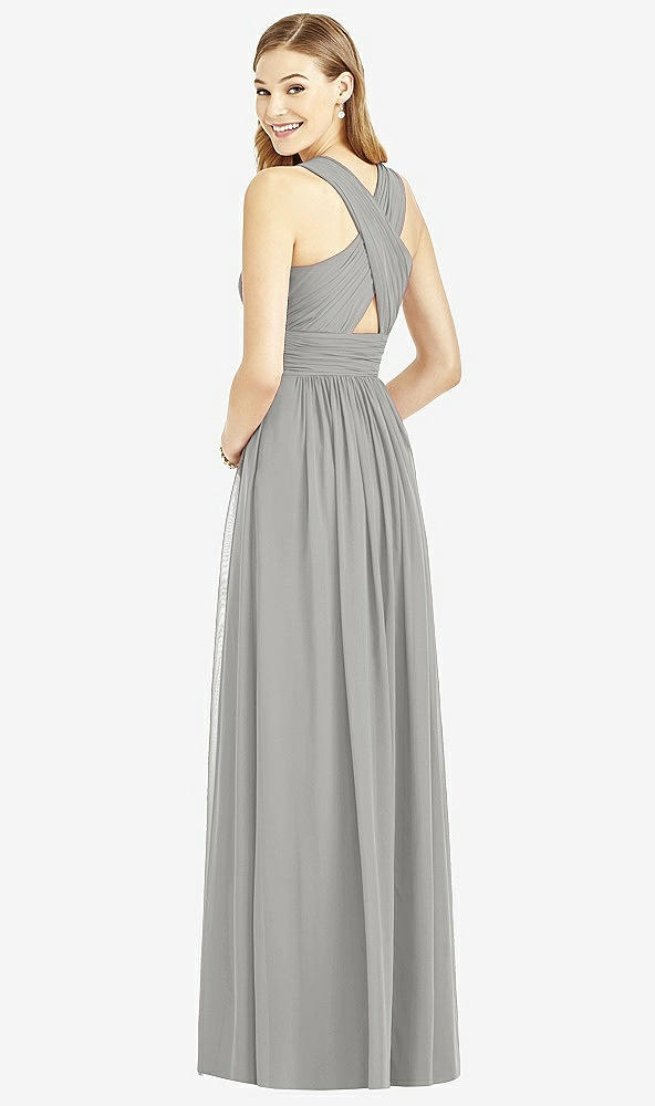 Back View - Chelsea Gray After Six Bridesmaid Dress 6752